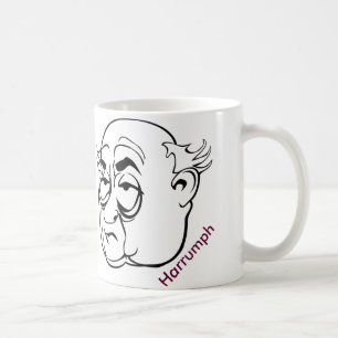 De Café Divertido: Taza gruñona del viejo hombre,