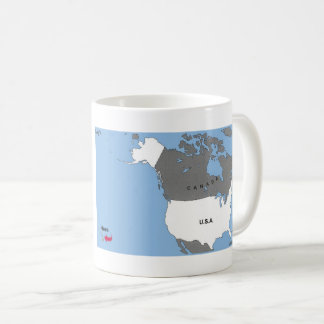 De Café ¿Dónde está Hawái? Taza