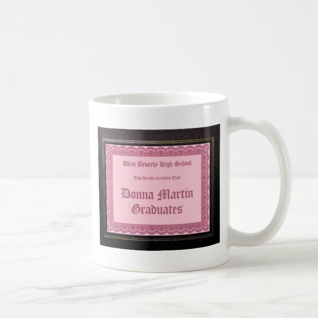 De Café Donna Martin gradúa la taza (Derecha)