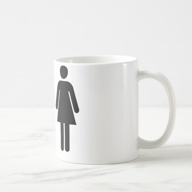 De Café Dos chicas una taza (Derecha)