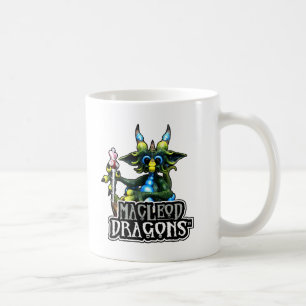De Café Dragón verde 11oz del tesoro del MD. Taza