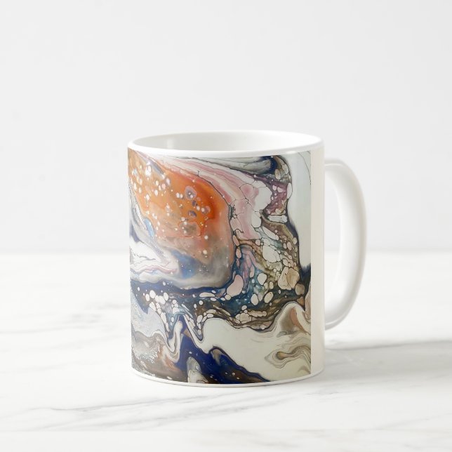 De Café El arte por la taza del brezo 11oz "que hace agita (Anverso derecho)