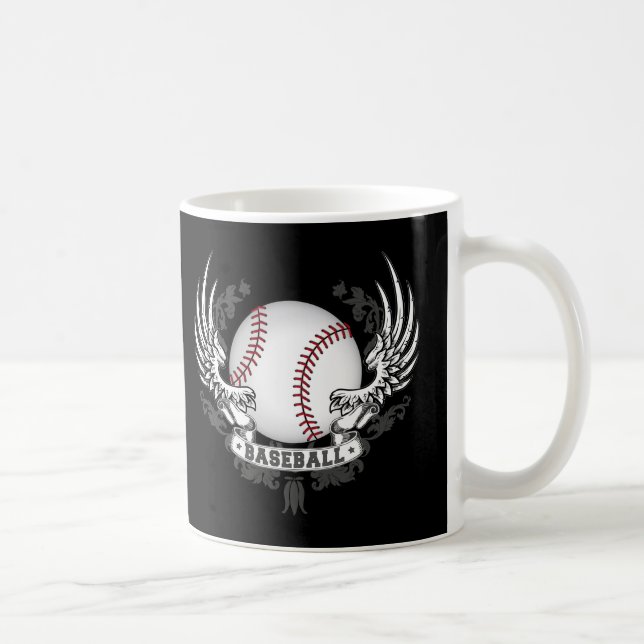 De Café El béisbol se va volando la taza (Derecha)
