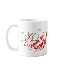 ¡El cafeína limpia la estructura! Taza - fija