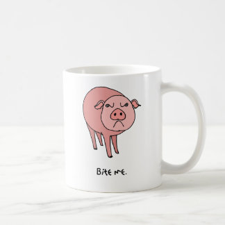 De Café El cerdo me muerde taza