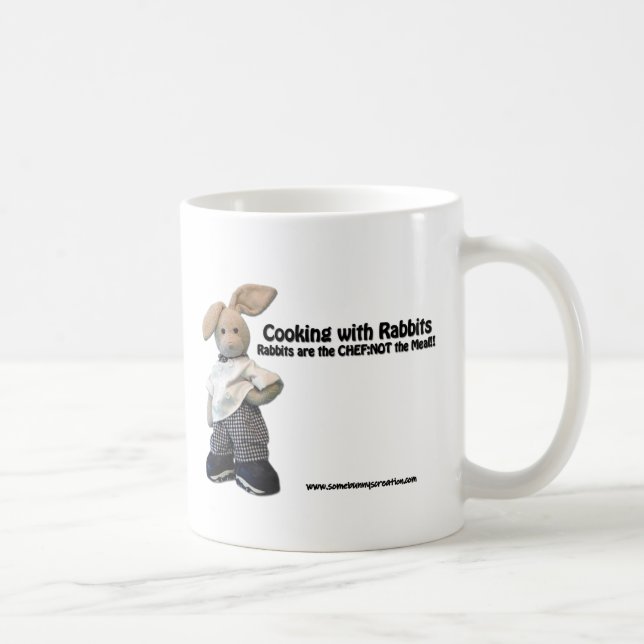 De Café El cocinar con los conejos - taza (Derecha)