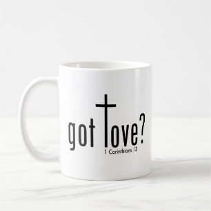 De Café El cristiano "consiguió amor?" Taza