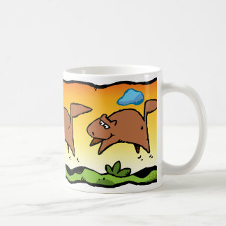 De Café El dibujo animado atesora la taza