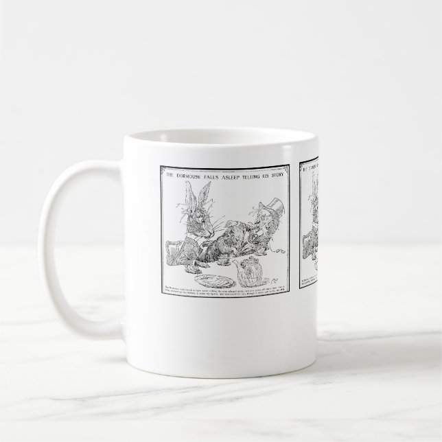 De Café El Dormouse cae taza dormida (Izquierda)