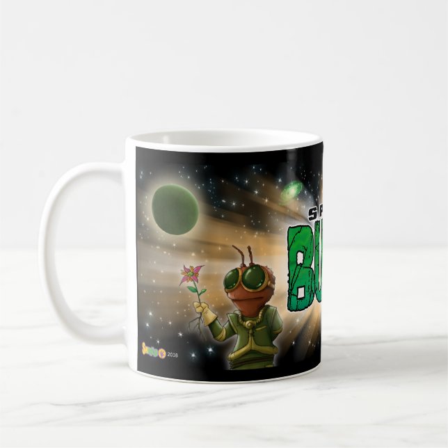 De Café El espacio fastidia la taza alfa (Izquierda)