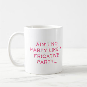 De Café El fiesta fricativo no para la taza