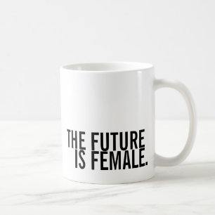 De Café El futuro es taza femenina