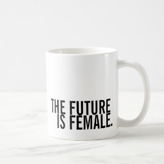 De Café El futuro es taza femenina