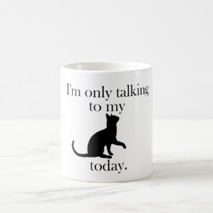 De Café El hablar con la taza del gato