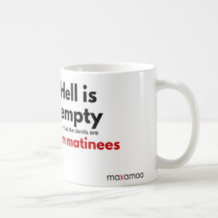 De Café El infierno es taza vacía