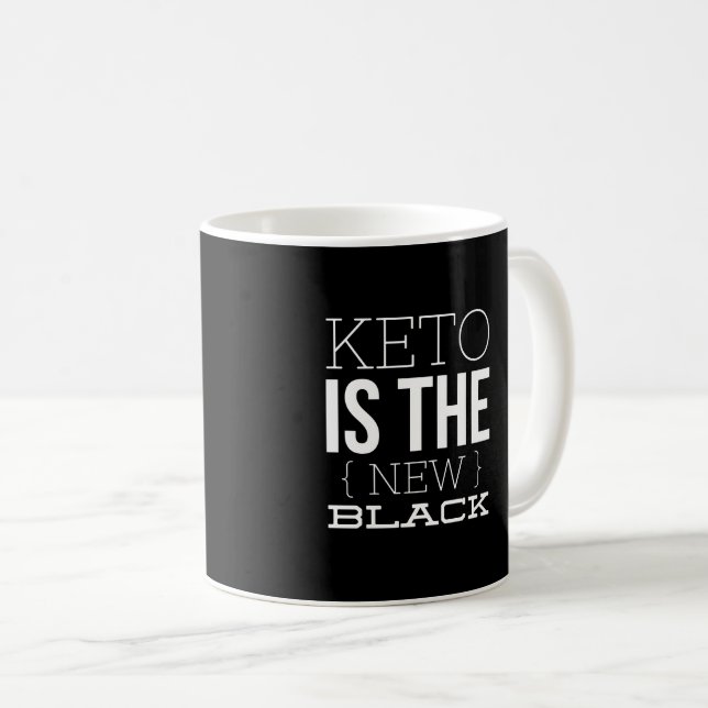 De Café El Keto es el nuevo negro - taza (Anverso derecho)