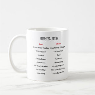 De Café El negocio habla la taza del traductor