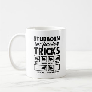 De Café El pastor australiano obstinado engaña la taza