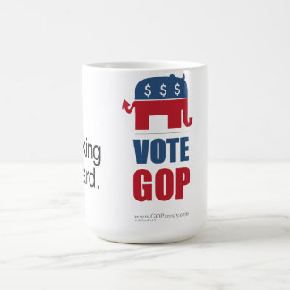 De Café El pensamiento es taza dura del GOP del voto