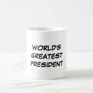 De Café El "presidente más grande" taza del mundo