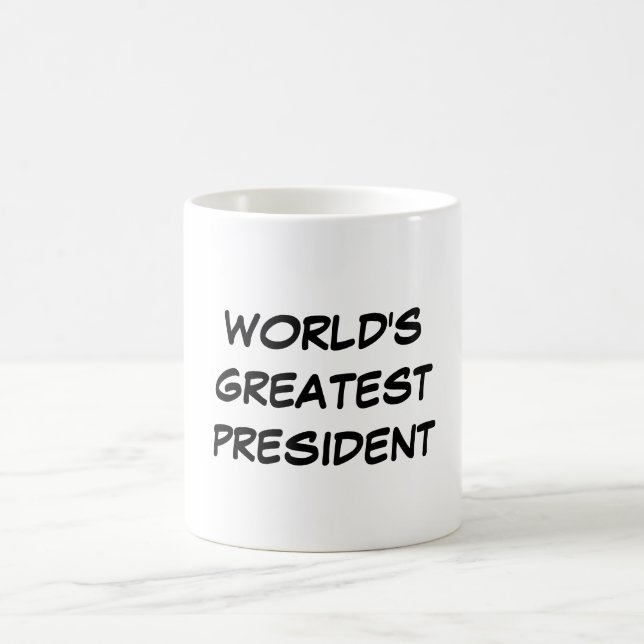 De Café El "presidente más grande" taza del mundo (Centro)