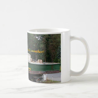 De Café El pulidor cruza taza divertida