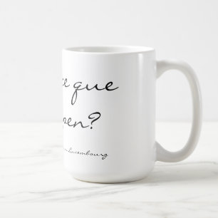 De Café el que le del Qu'est-ce buppen la taza