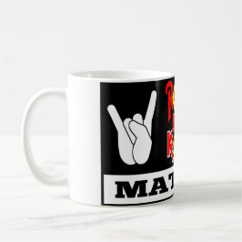 De Café El rock-and-roll importa taza
