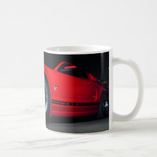 De Café El rojo picó la taza