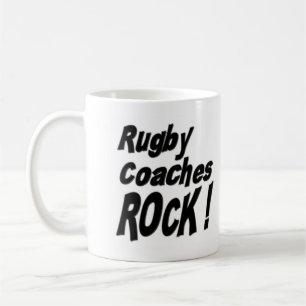 De Café ¡El rugbi entrena la roca! Taza