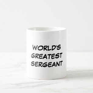 De Café El "sargento más grande" taza del mundo