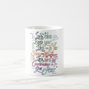De Café El señor Bless y le guarda taza clásica colorida