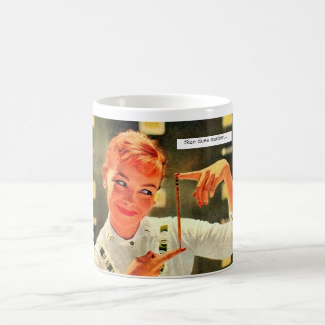 De Café El tamaño importa taza (Centro)