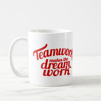 De Café El trabajo en equipo hace la taza ideal del