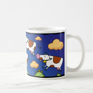 De Café El vuelo del dibujo animado acobarda la taza