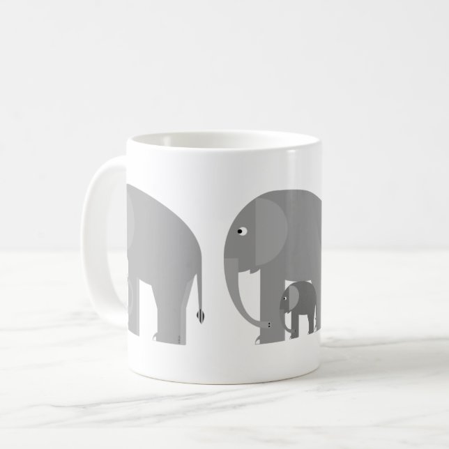 De Café Elefantes más una taza (Anverso izquierdo)