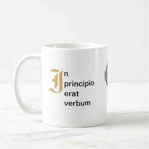 De Café En el principio era la palabra - taza - derecho