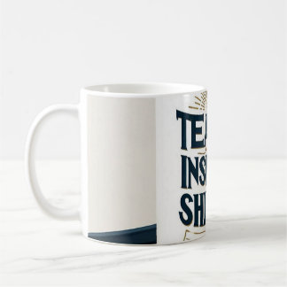 De Café Enseñar. Inspirar. Brillar. Taza para maestros