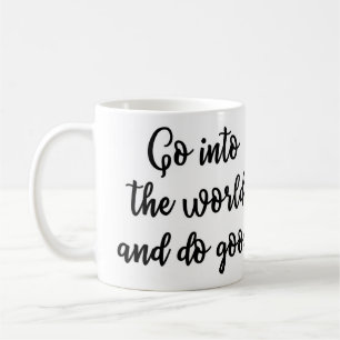 De Café Entre el mundo y haga la buena taza