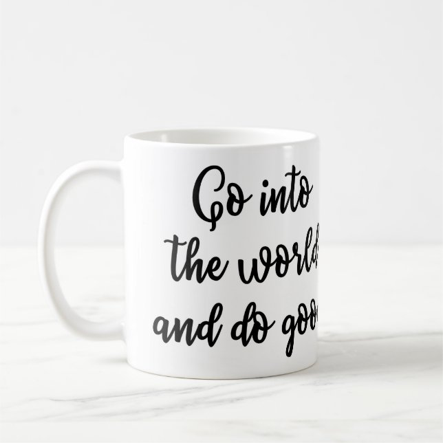 De Café Entre el mundo y haga la buena taza (Izquierda)