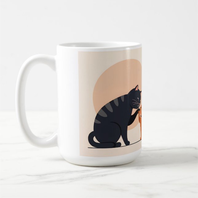 De Café Eres mi héroe taza y tazón (Izquierda)