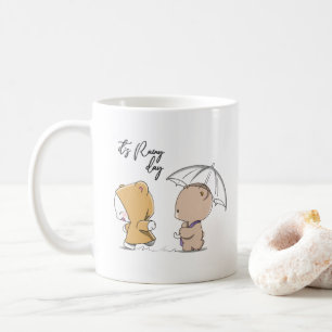 De Café Es un día lluvioso 11# Taza Clásica