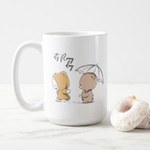 De Café Es un día lluvioso   Taza clásica #15