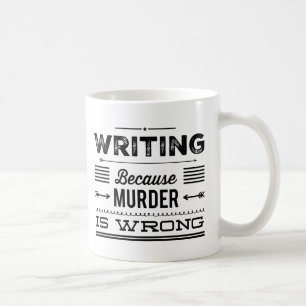 De Café Escritura porque el asesinato es la taza
