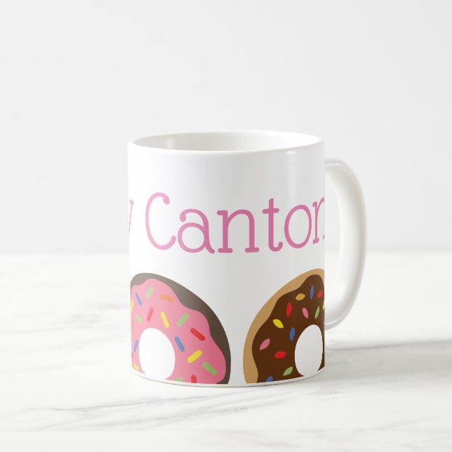 De Café Espolvorear la taza personalizada del Personalizad (Anverso derecho)