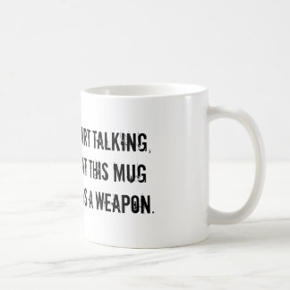 De Café Esta taza dobla como arma