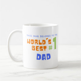 De Café Esta taza pertenece al mejor papá del mundo