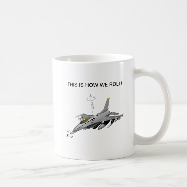 De Café Éste es cómo rodamos la taza F-16 (Derecha)