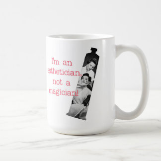 De Café Esthetician no una taza del mago