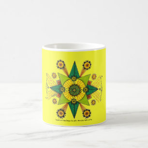 De Café Estímulo - taza básica (amarillo)